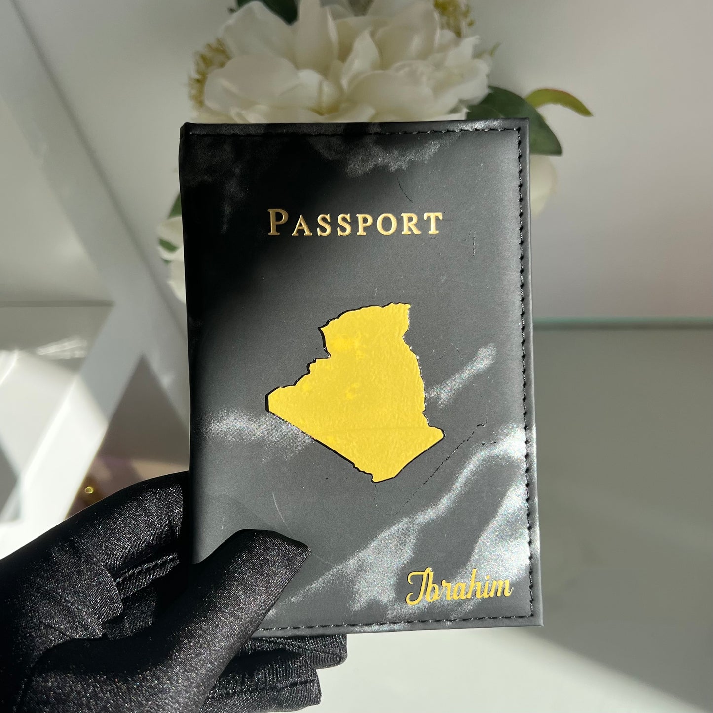 Protège passeport avec pays